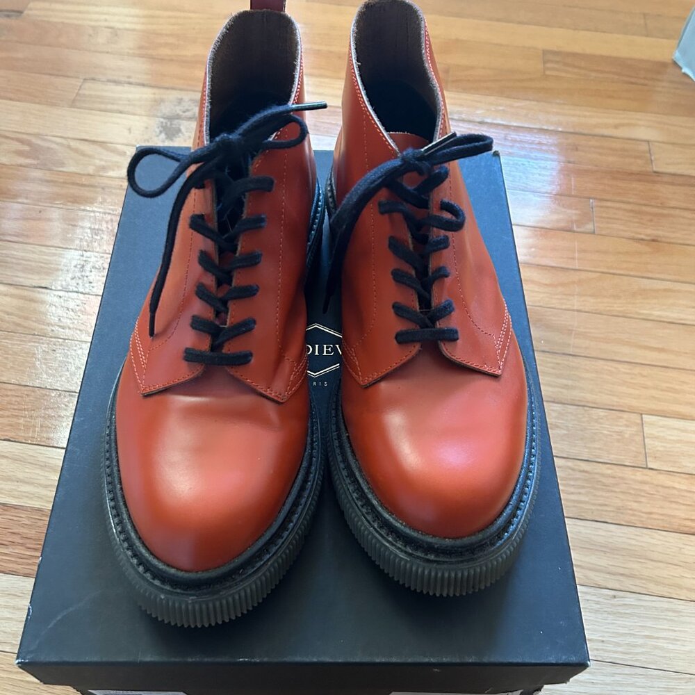 Adieu Paris Boots Orange Size 39